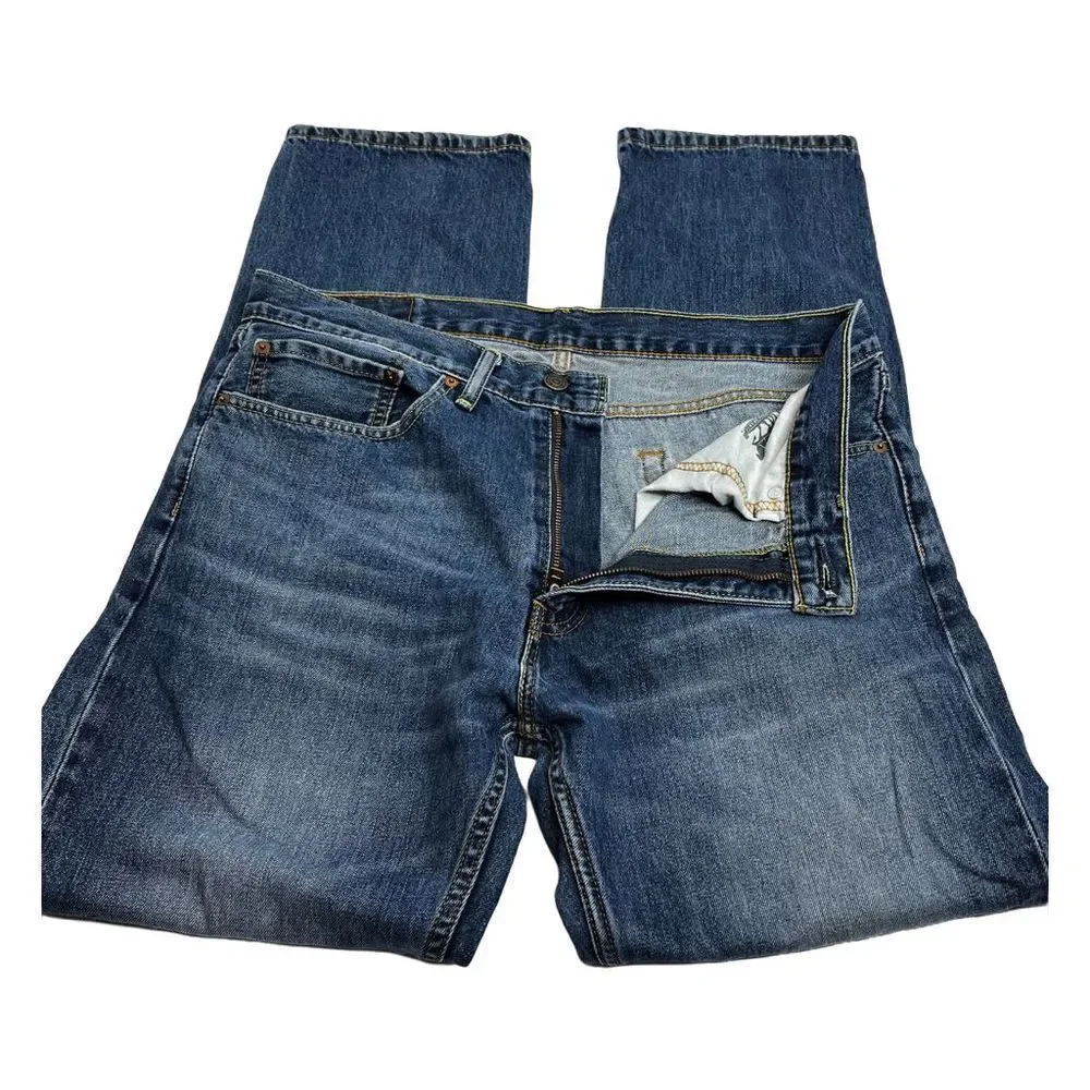 Levi’s 505 medium wash jeans size 34 X 32